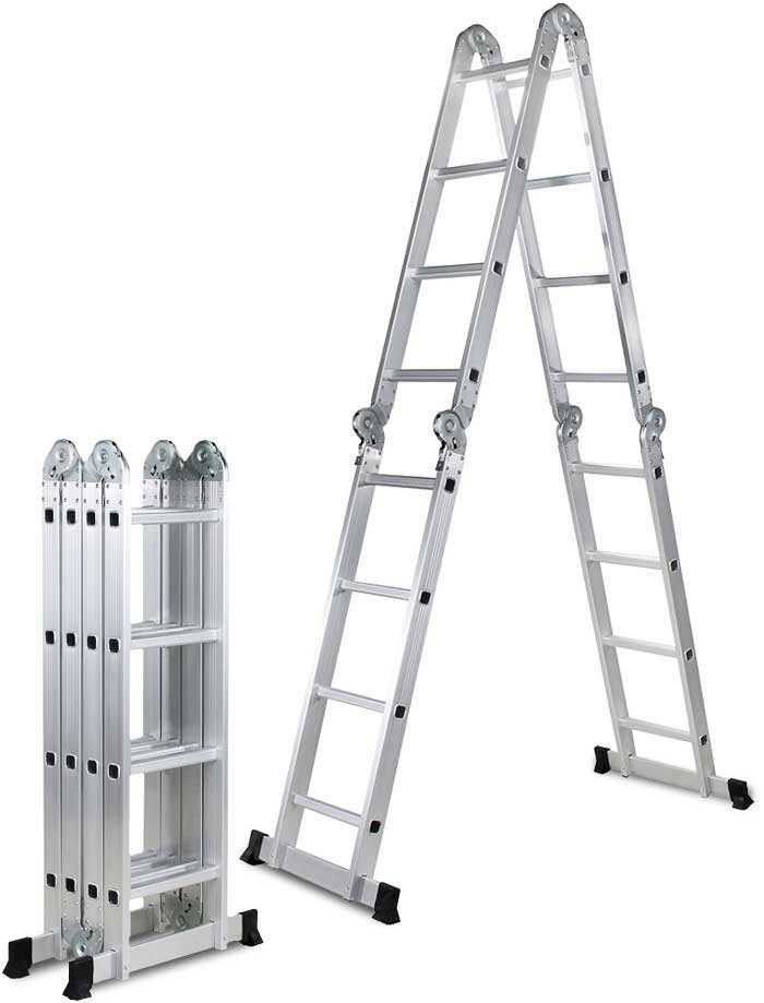 Craftworx Aluminium Multifunktionsleiter 6 in 1 Craftworx Aluminium Multifunktionsleiter 6 in 1
