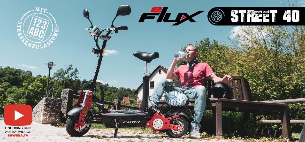 eFlux Street 40 für jedes Abenteuer zu haben eFlux Street 40