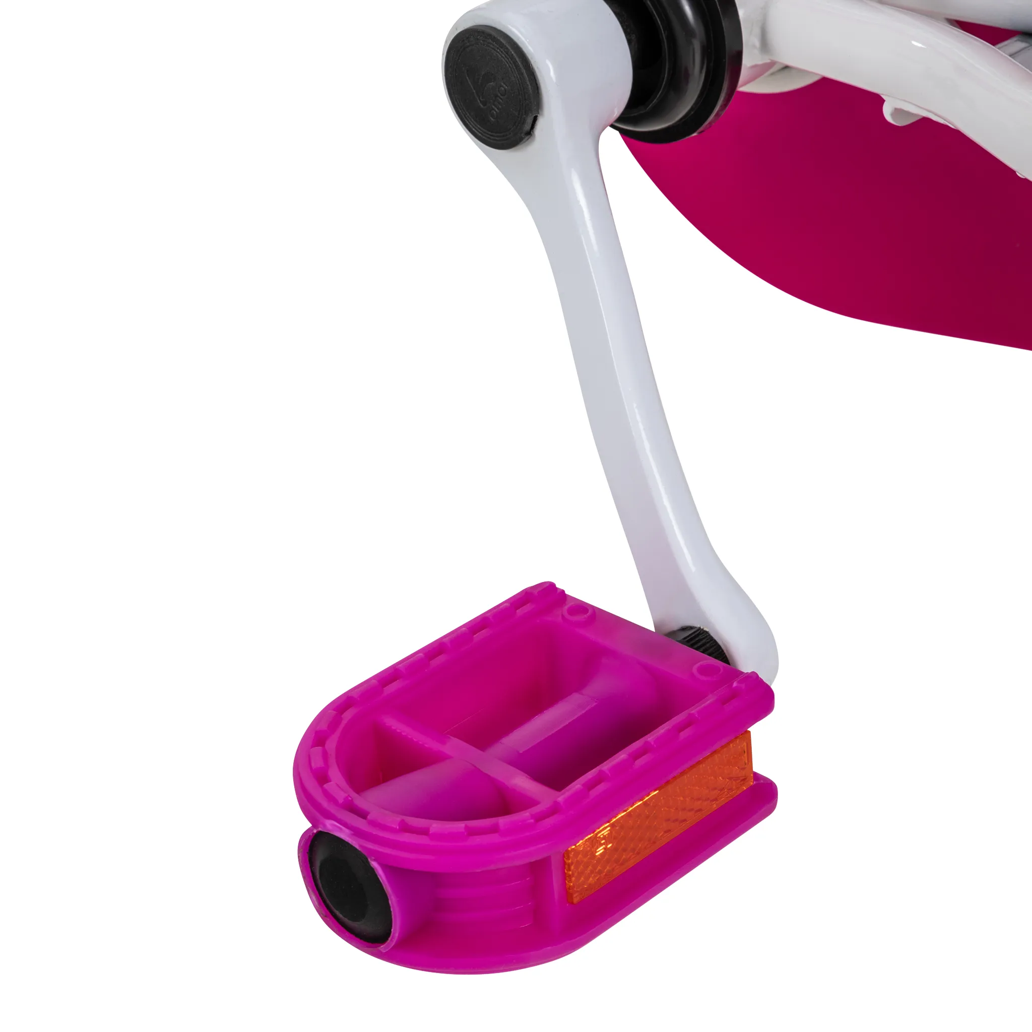 Reflektoren vorne, hinten und an den Pedalen Reflektor hinten, vorne und an den Pedalen des Kinderfahrrads