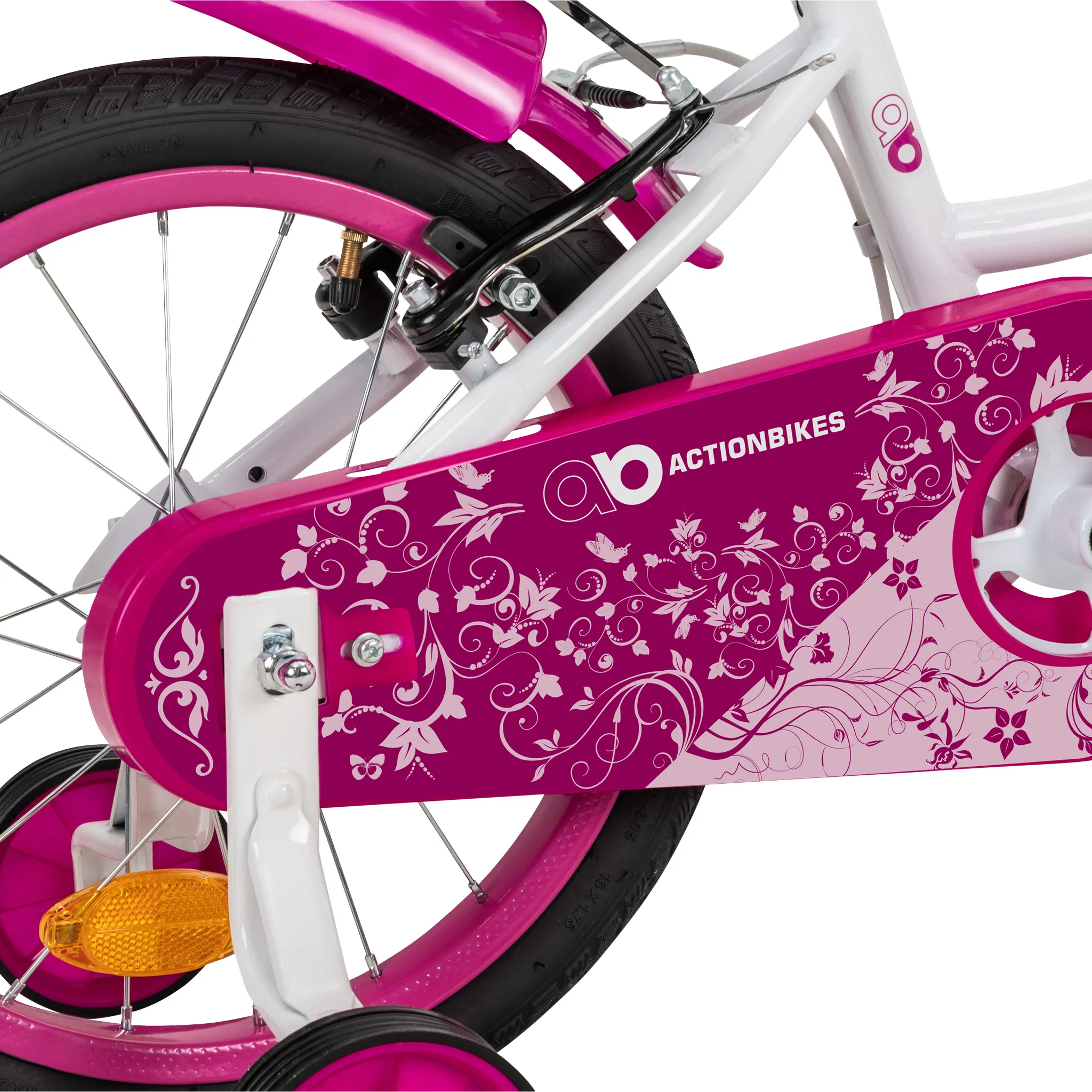 Geschlossener Kettenschutz Geschlossener Kettenschutz in Pink