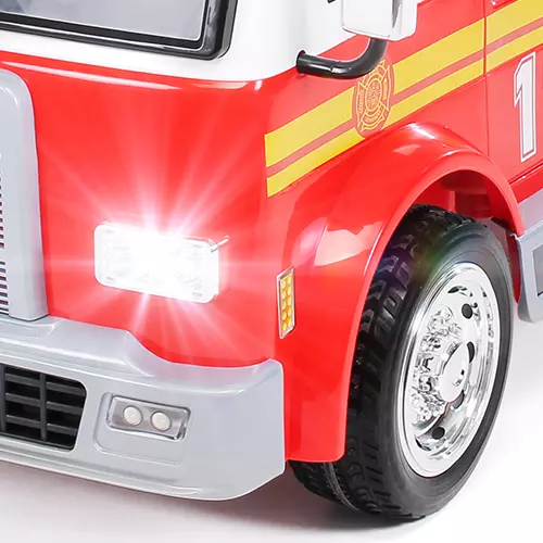 iwheels - Kinder Elektroauto Feuerwehr LL911 Lenkrad