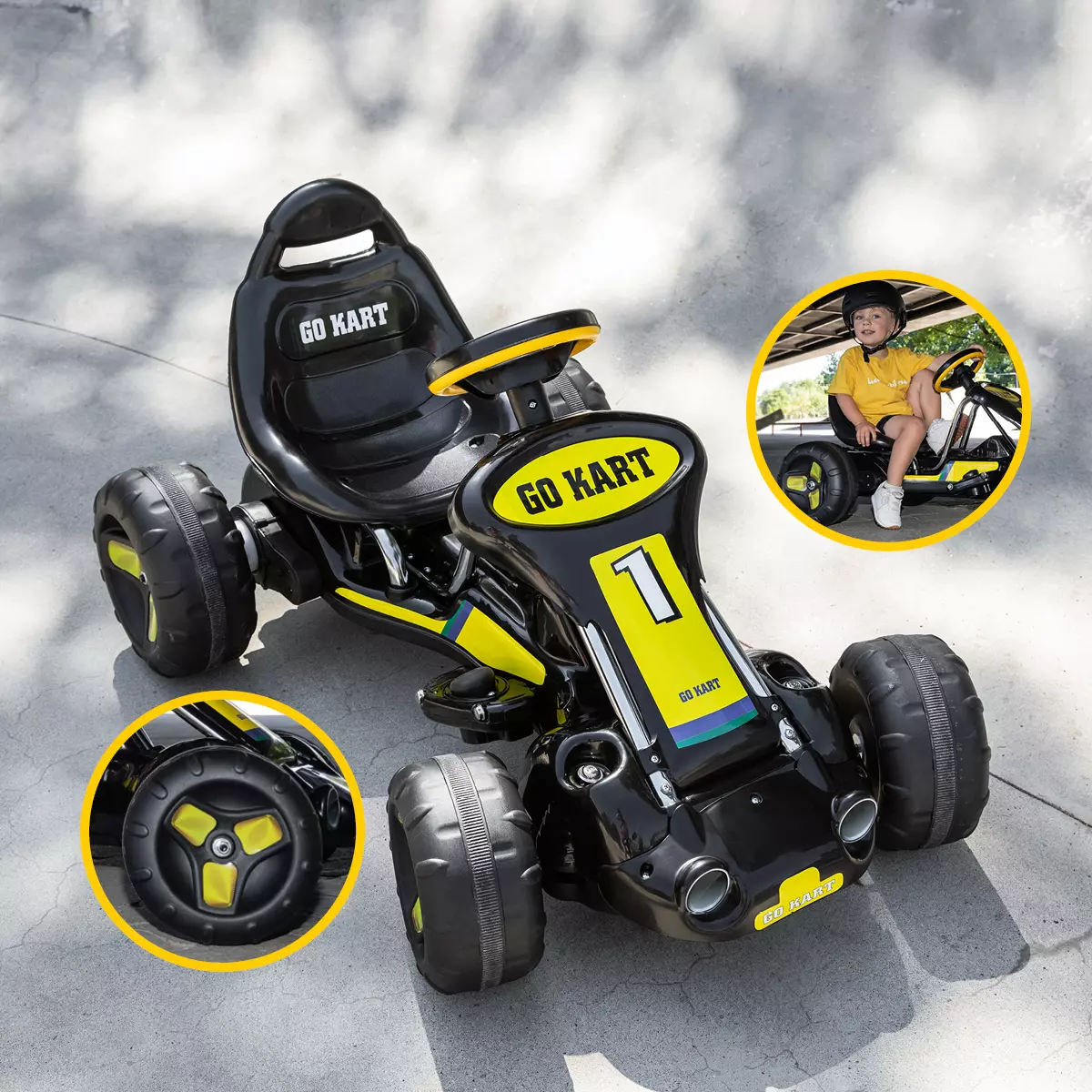 Elektro-Kinderfahrzeug, Elektro Go-Kart CH9939 - E-Kart für Kinder