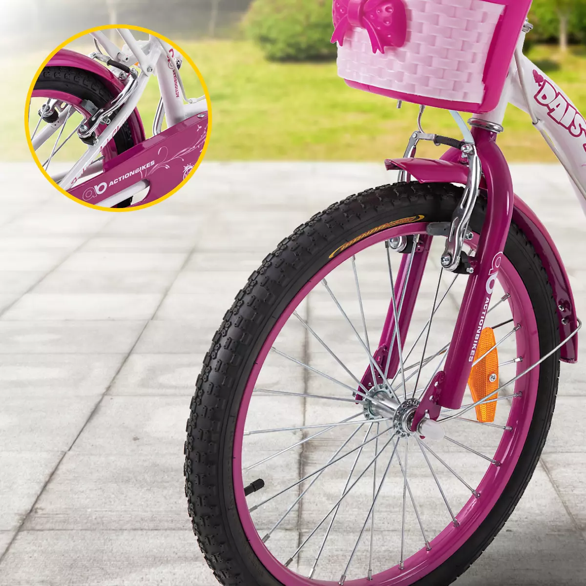 20-Zoll-Kinderfahrrad Daisy: Actionbikes Kinderrad