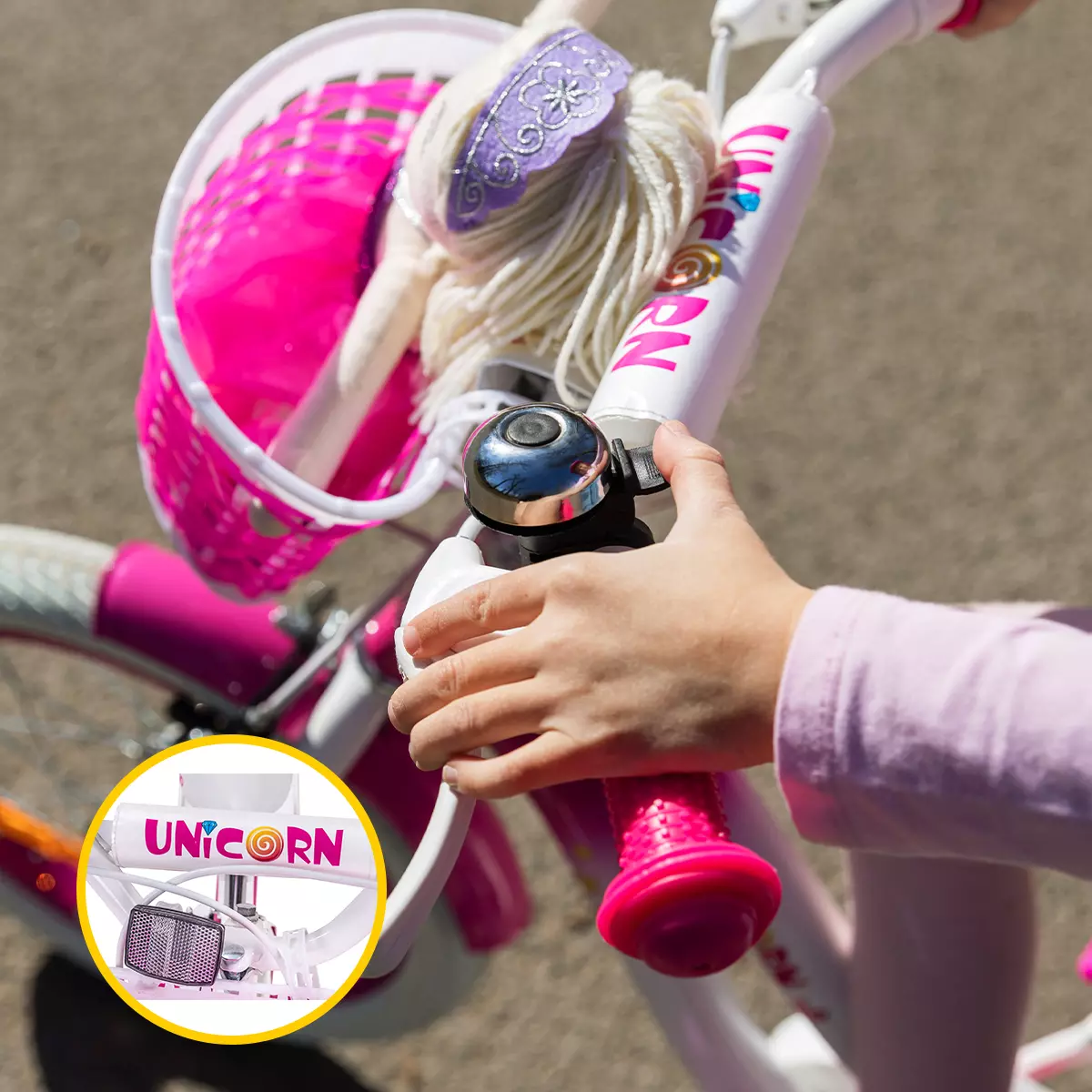 Kinderfahrrad Unicorn 16 Zoll ᐅ Actionbikes Mädchen-Fahrrad