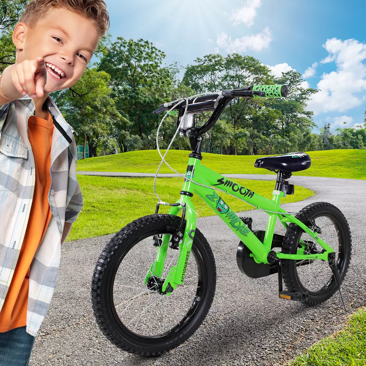 Kinderfahrrad 16" Zoll  Fahrrad  XSD02 Kinder Bike 
