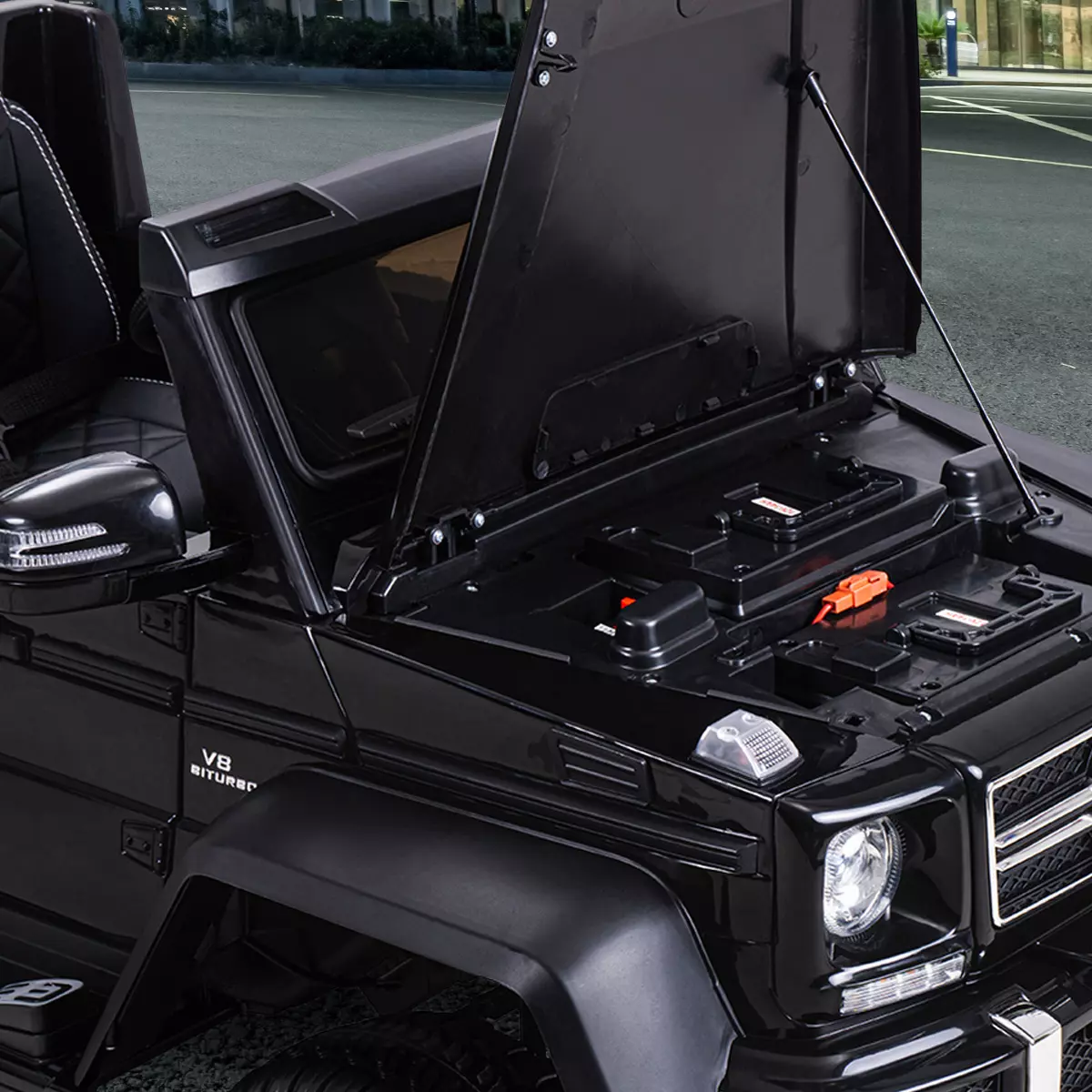 Kinderauto mit Wechselbatterie Kinder-Elektroauto Mercedes Benz G63