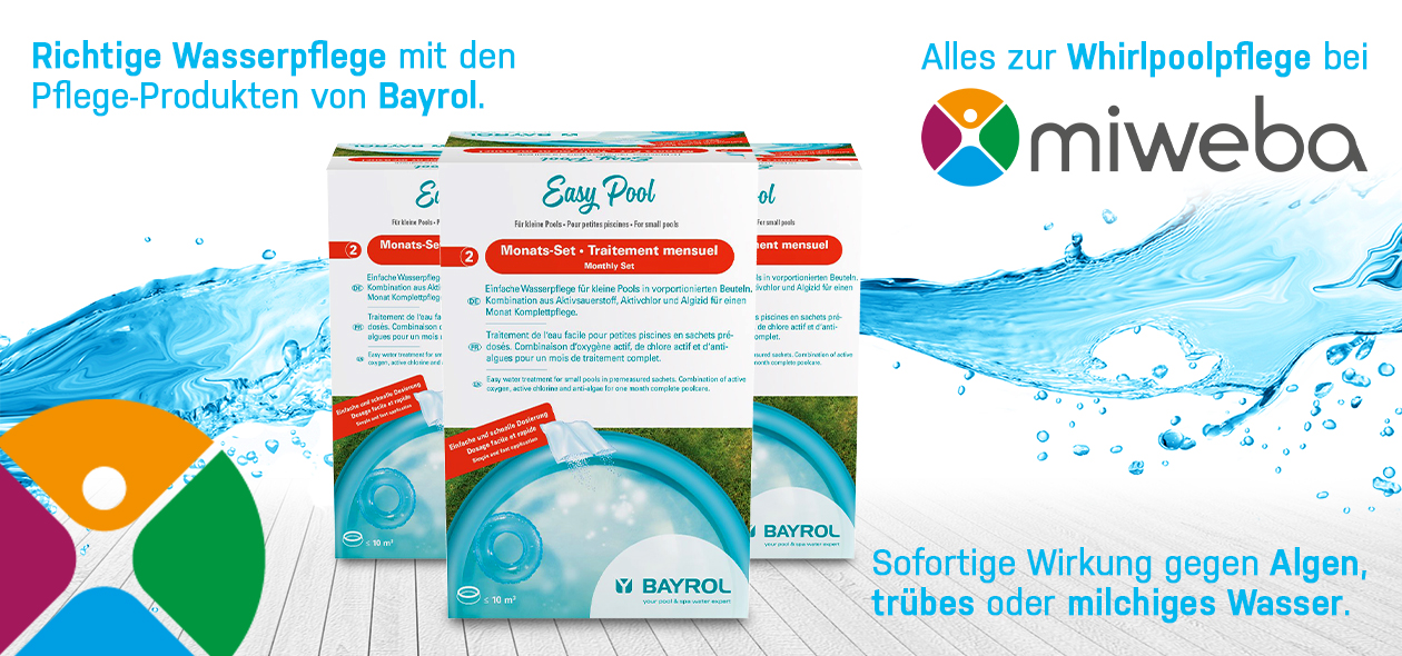 Bayrol - Easy Pool & Spa Monats-Set 0,6 kg Bayrol - Easy Pool & Spa Monats-Set 0,6 kg