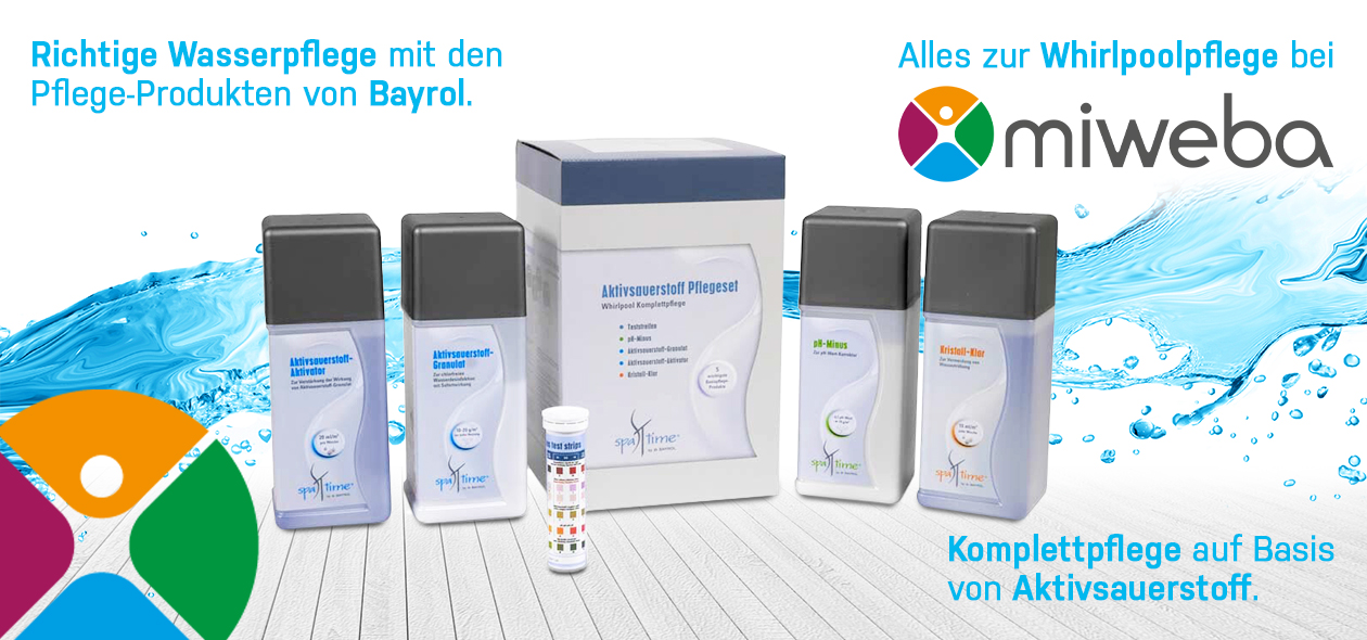 Bayrol - SpaTime Aktivsauerstoff Starterset Komplettpflegeset Bayrol - SpaTime Aktivsauerstoff Starterset Komplettpflegeset