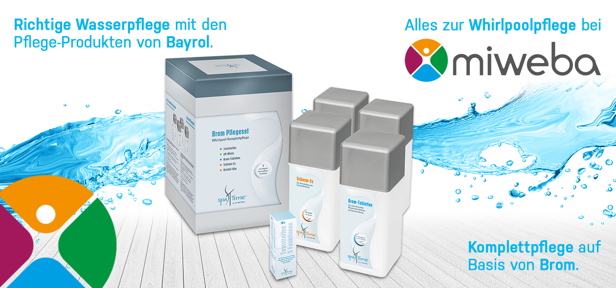 BBayrol - SpaTime Brom Starterset Komplettpflegeset