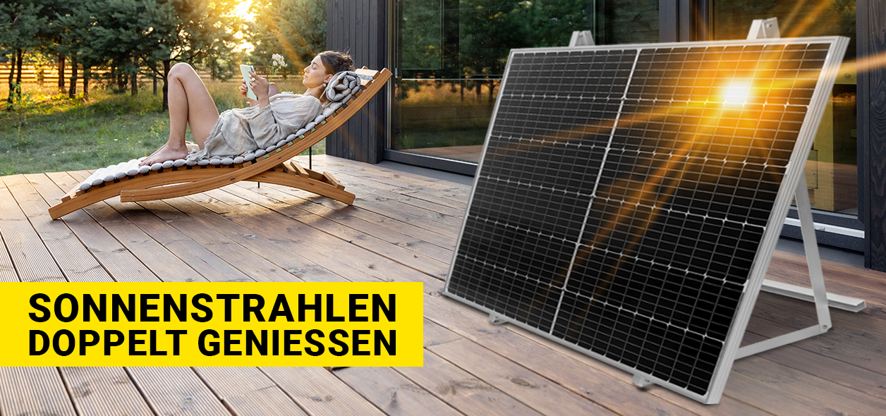 Mini-Solaranlagen für daheim und unterwegs