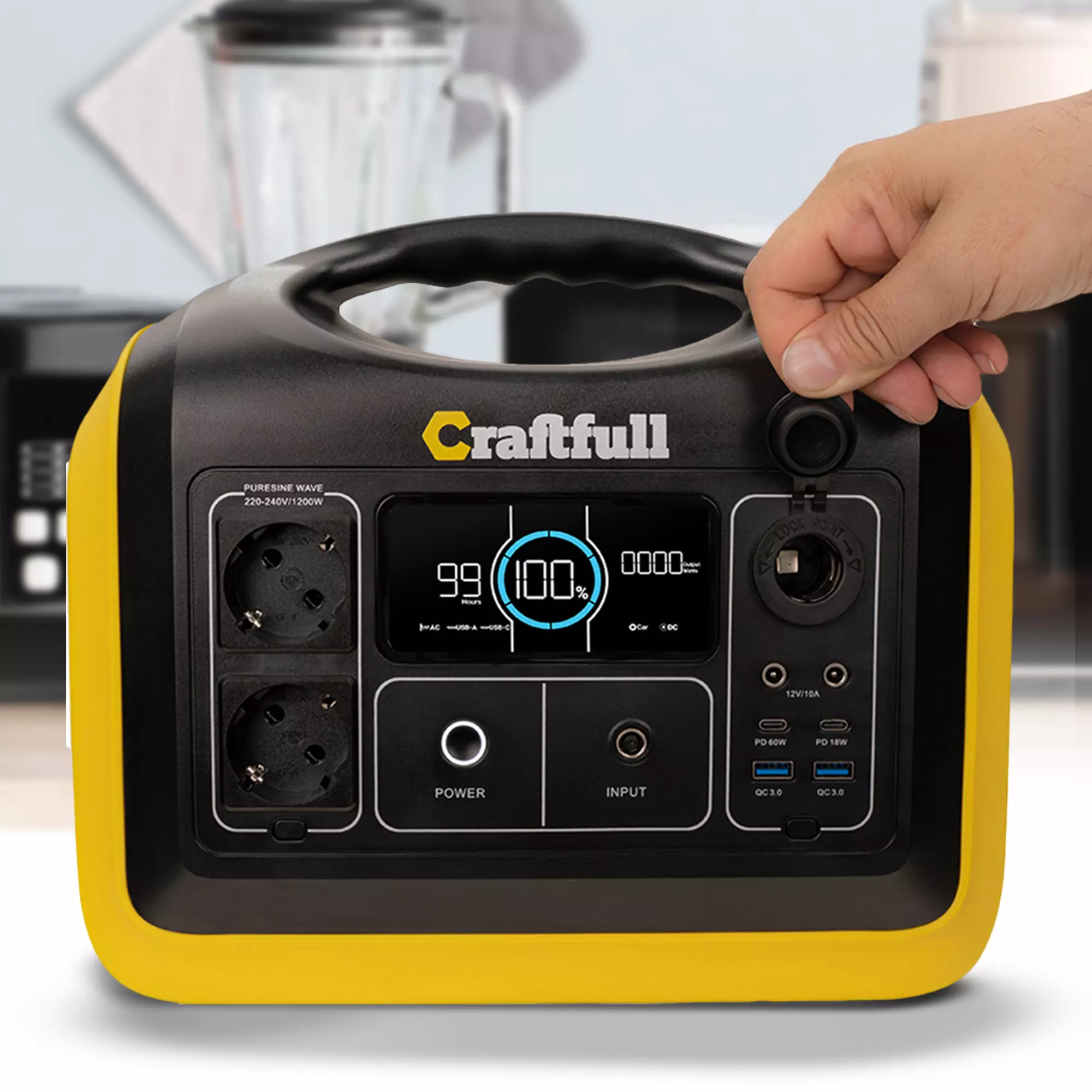 FAQ - Craftfull Powerstation Adventure CP-600, 0 % MwSt., 595 Wh