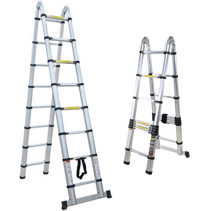 Aluminium Teleskopleiter Aluminium Teleskopleiter