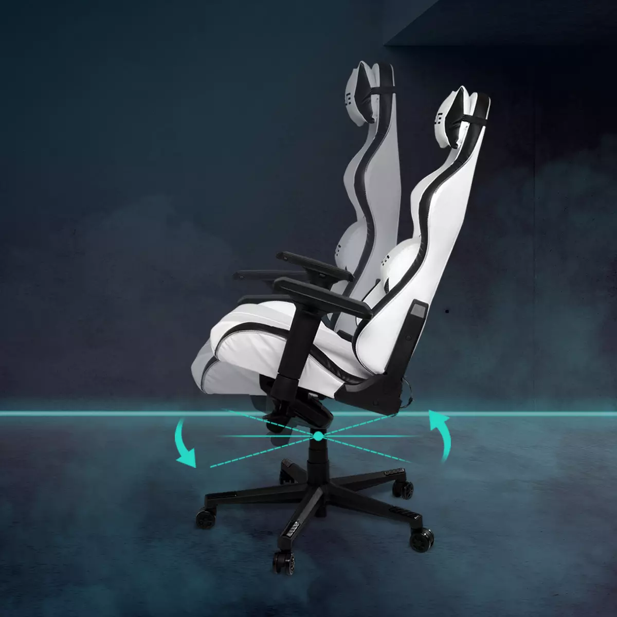 Komfortable Kippfunktion Gaming-Chair mit Kippfunktion