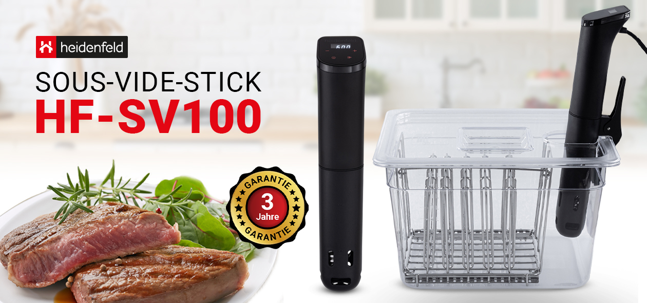 Heidenfeld Sous-Vide-Stick HF-SV100 Heidenfeld Sous-Vide-Stick HF-SV100
