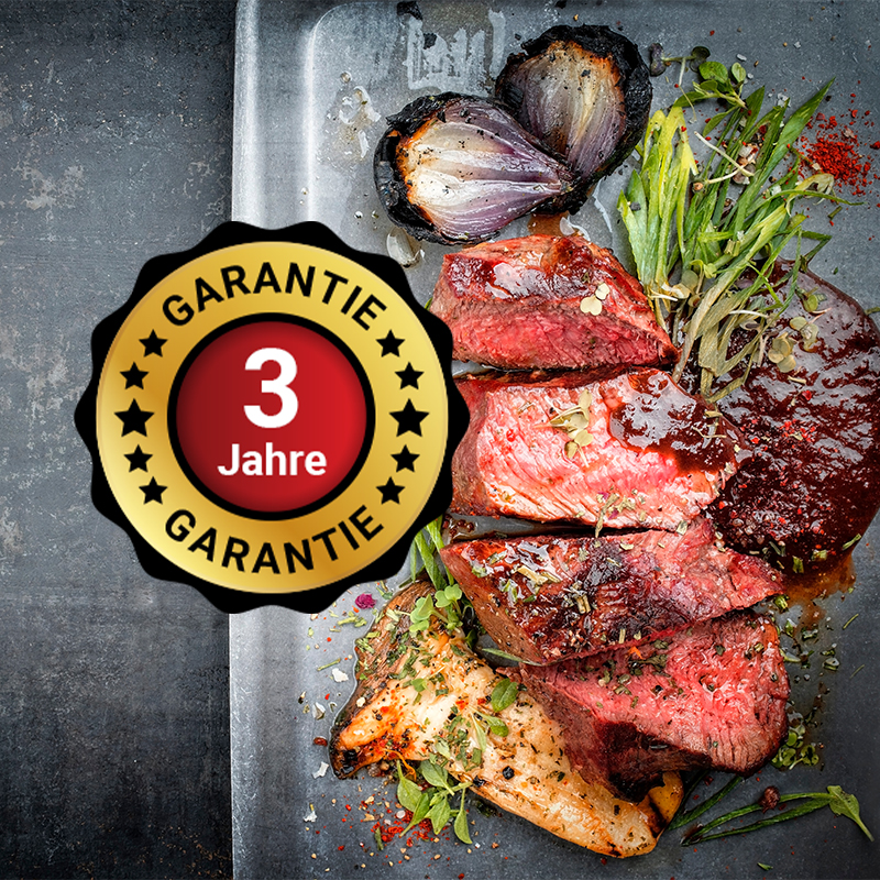 Sous-Vide-Garer mit 3 Jahren Garantie Heidenfeld Sous-Vide-Stick HF-SV300