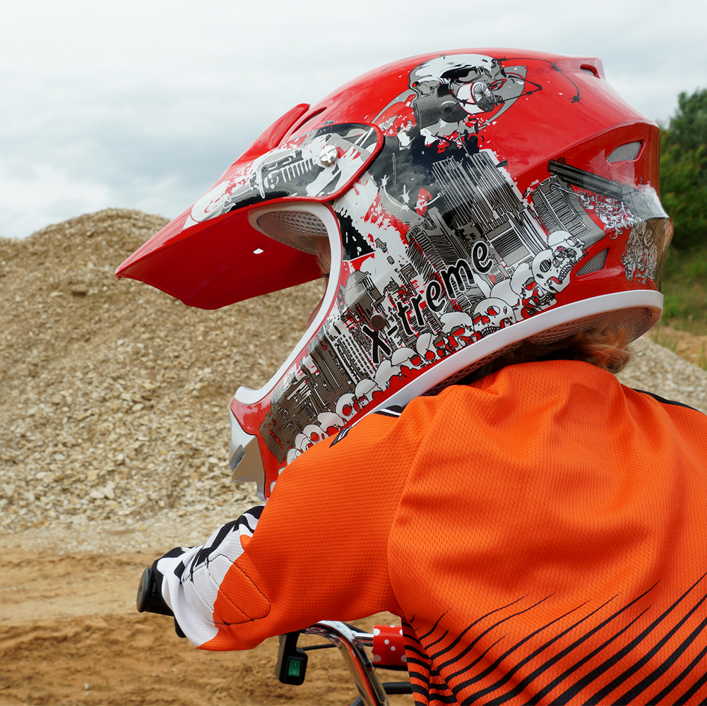 Komfortabler und sicherer X-treme Kinder Cross Helm X-treme Kinder Cross Helm