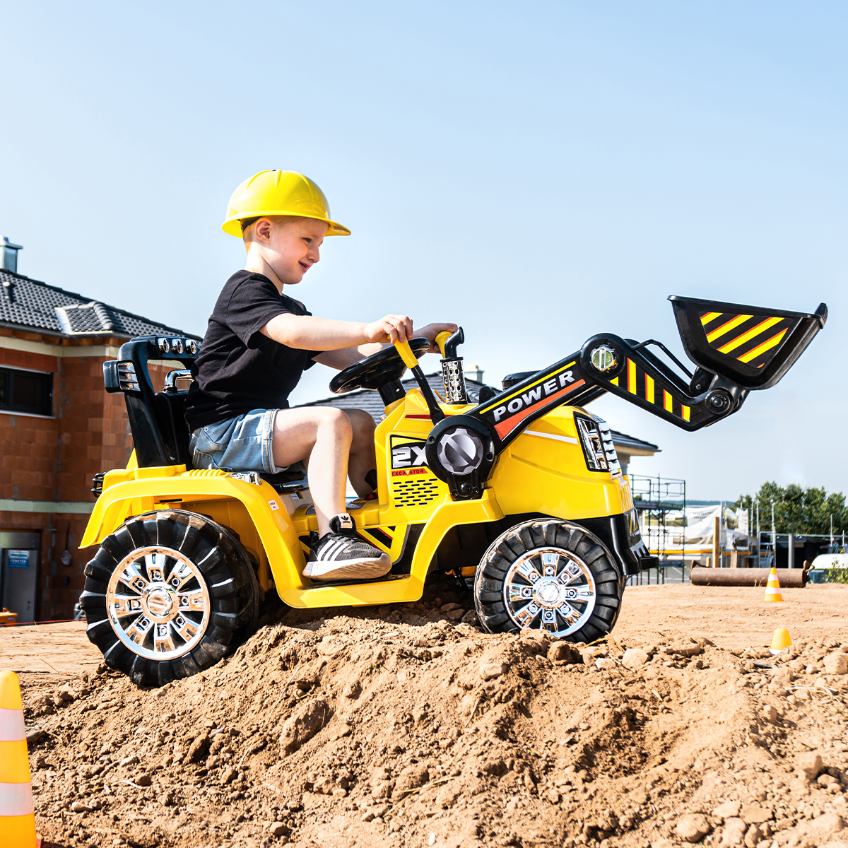 Der Kinder Elektrobagger ZP1005 Der Kinder Elektrobagger ZP1005