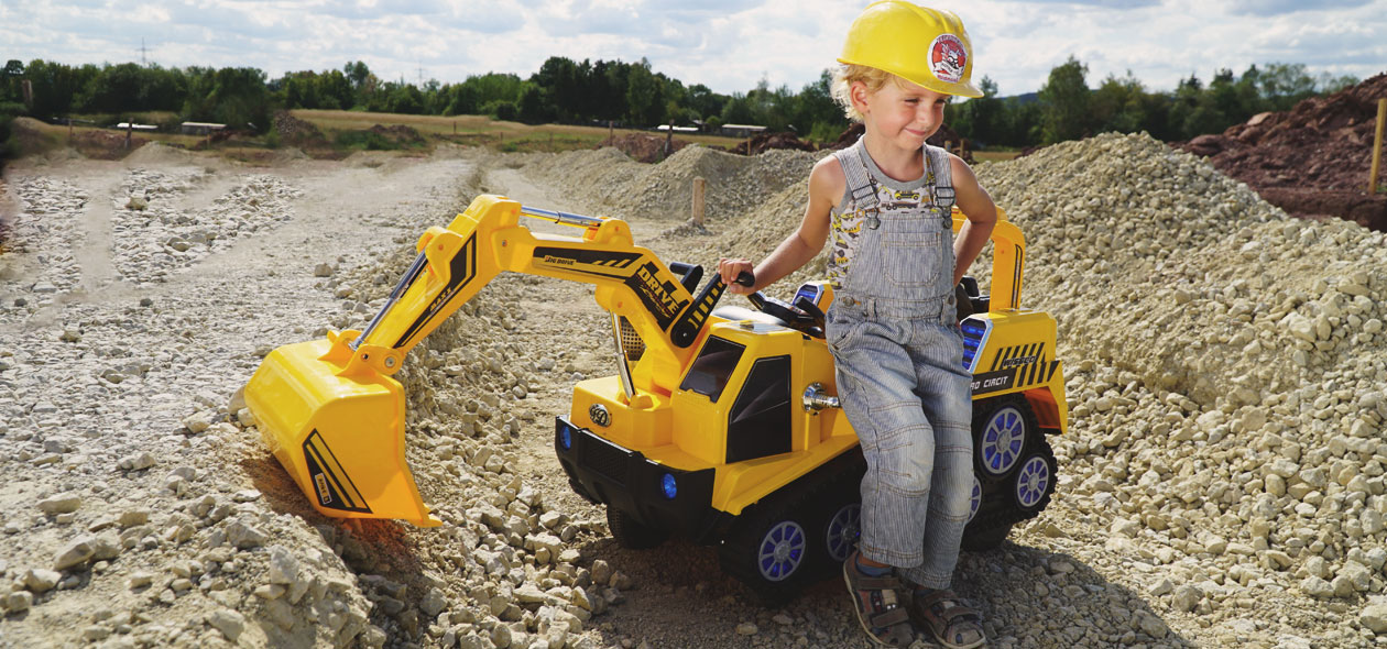 Der Kinder Elektrobagger ZP10005