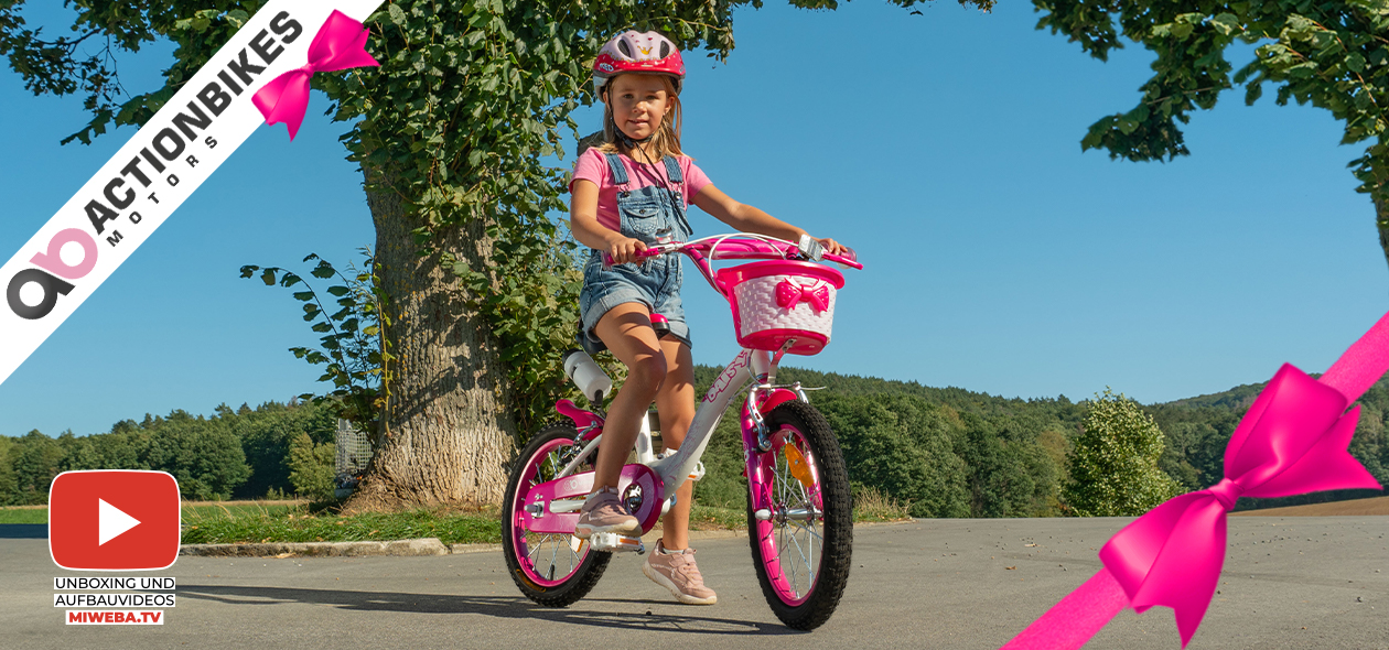 Jeden Tag ganz viel Spaß auf dem Actionbikes Kinder Fahrrad Daisy Actionbikes Kinder Fahrrad Daisy