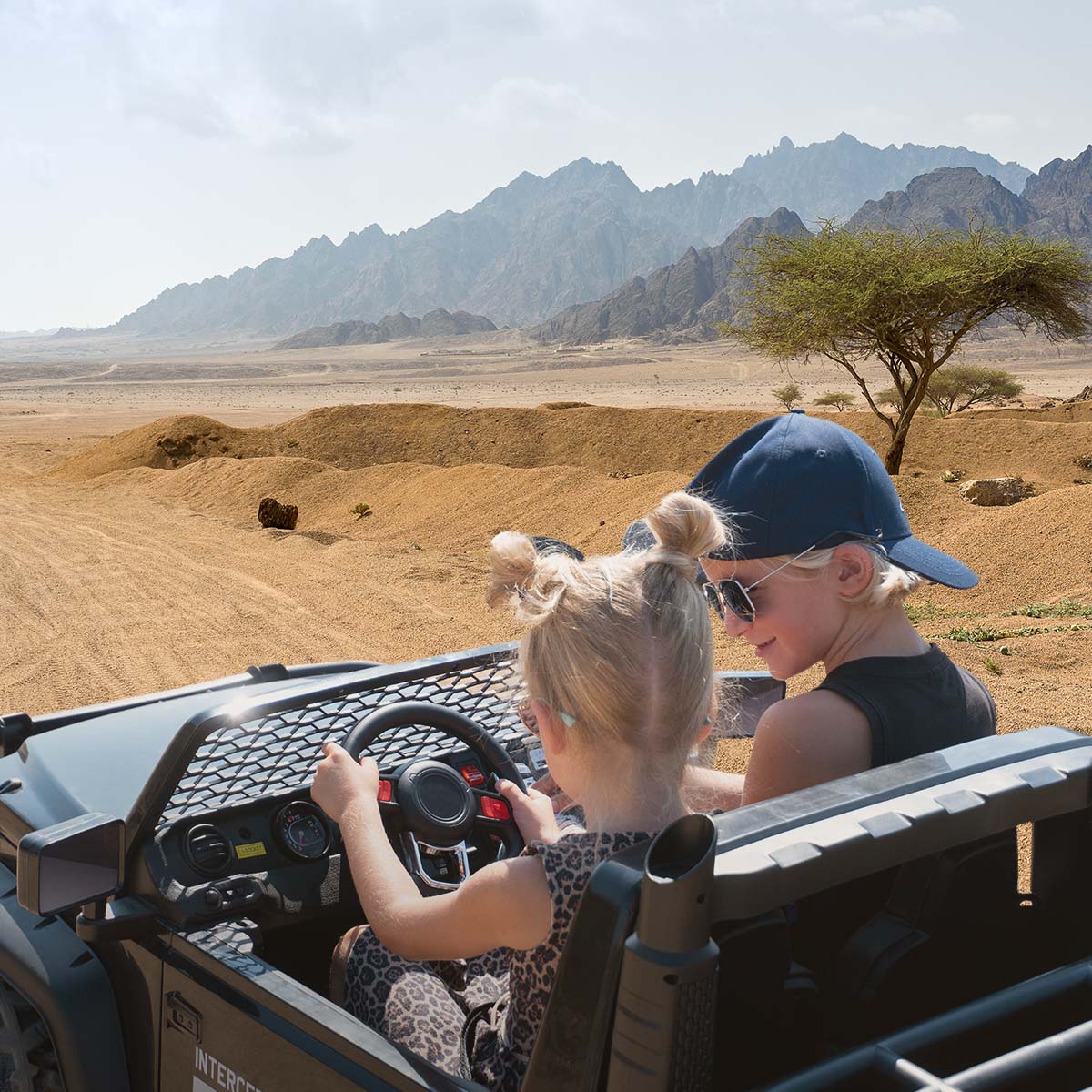 Zwei Geschwindigkeitsstufen Kinder Elektroauto Jeep Bigfoot
