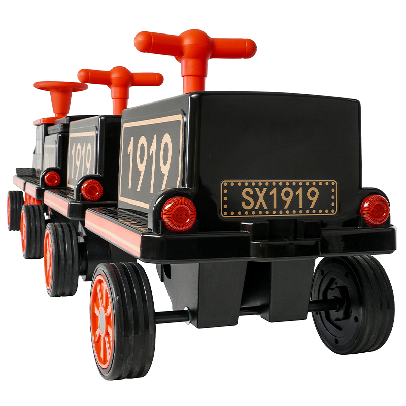 Pociąg elektryczny dla dzieci Actionbikes z przyczepą, kolejka SX1919