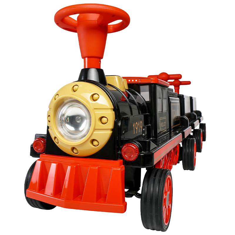 Pociąg elektryczny dla dzieci Actionbikes z przyczepą, kolejka SX1919