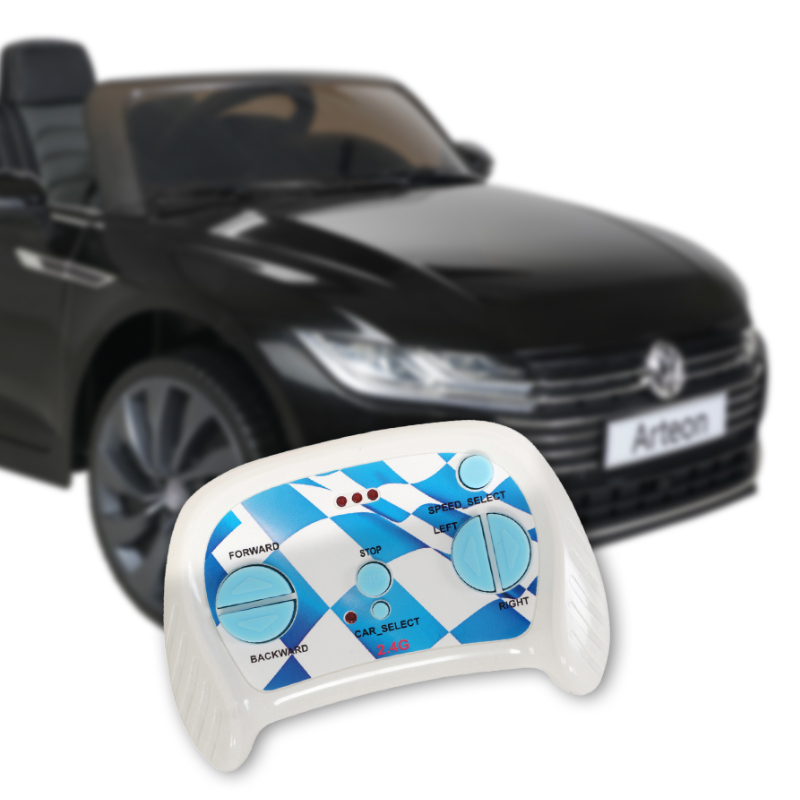 Fernbedienung mit First-Funktion Kinder Elektroauto VW Arteon Lizenziert