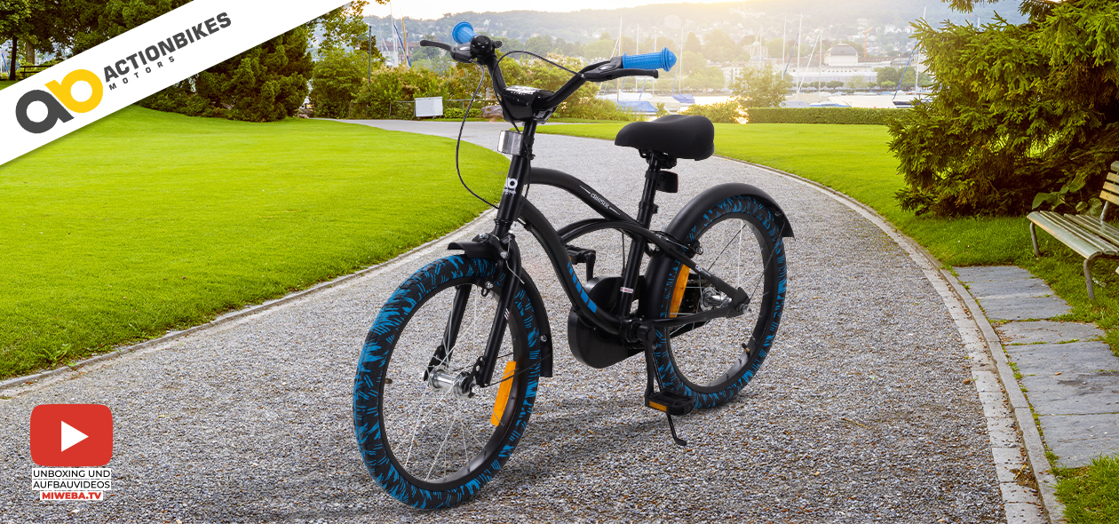 Actionbikes Kinderfahrrad Cruiser 18 Zoll Actionbikes Kinderfahrrad Cruiser 18 Zoll