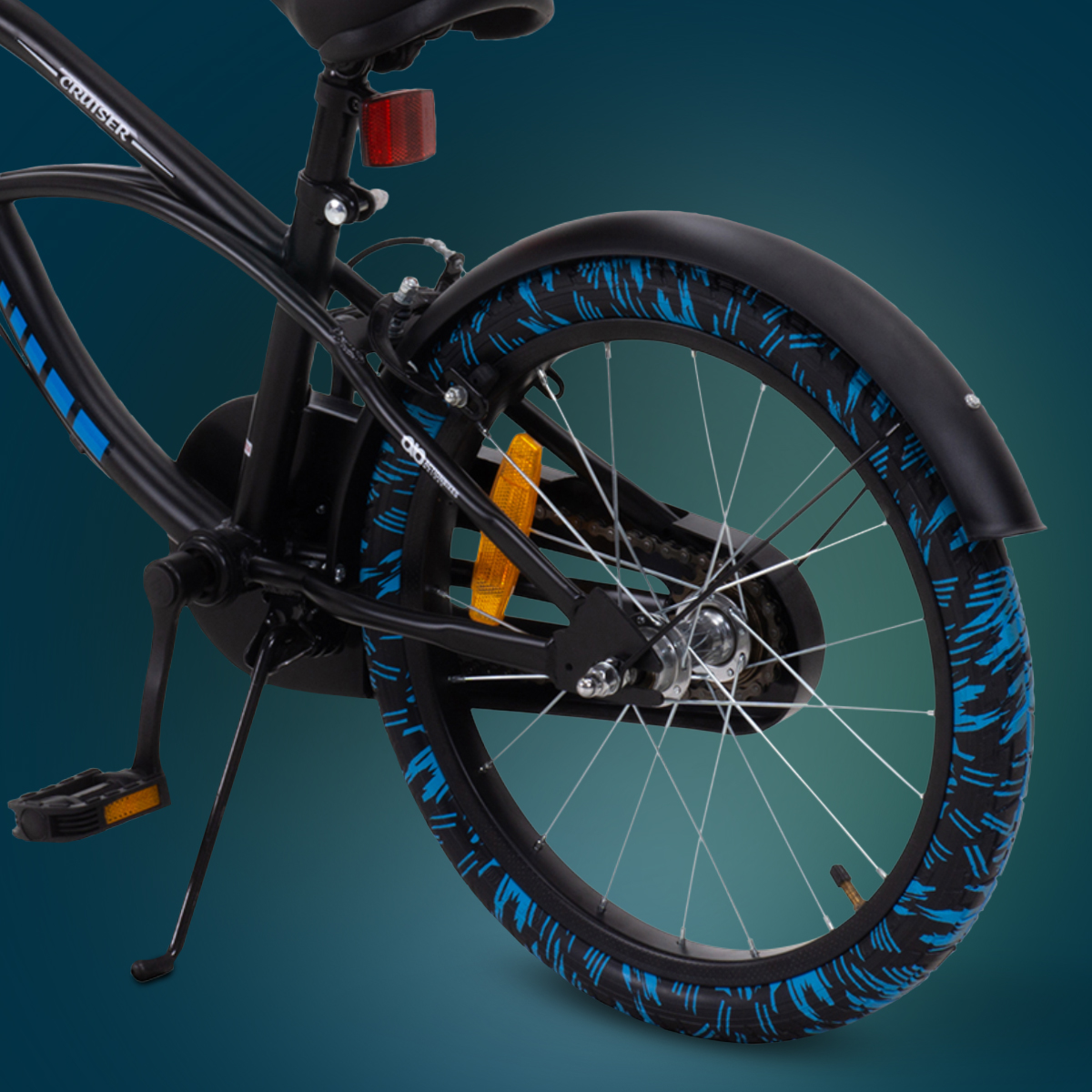 Stylisch und funktional Actionbikes Kinderfahrrad Cruiser 18 Zoll