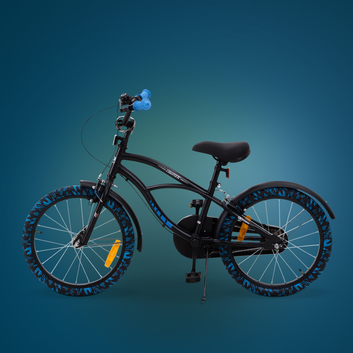 Verstellbare Sitzhöhe am Kinderrad Actionbikes Kinderfahrrad Cruiser 18 Zoll