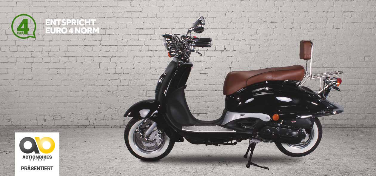 Retro Classic Scooter ZN125T-E Retro Classic Scooter ZN125T-E
